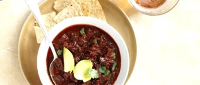 Говядина с помидорами и чили