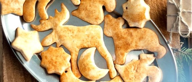 Новогоднее пряное печенье с медом