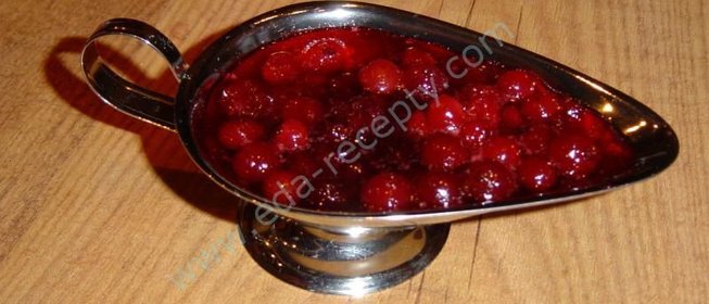 Клюквенный соус к мясу