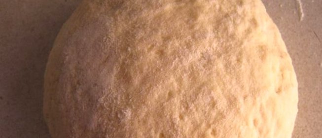 Бездрожжевое тесто для пиццы