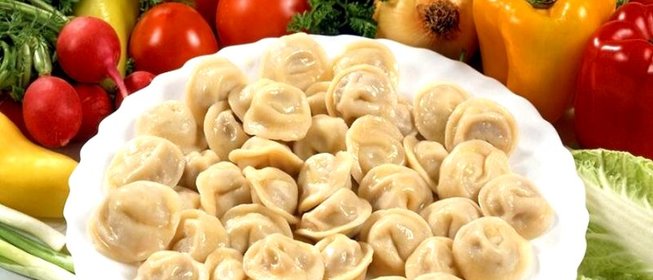 Пельмени с квашеной капустой