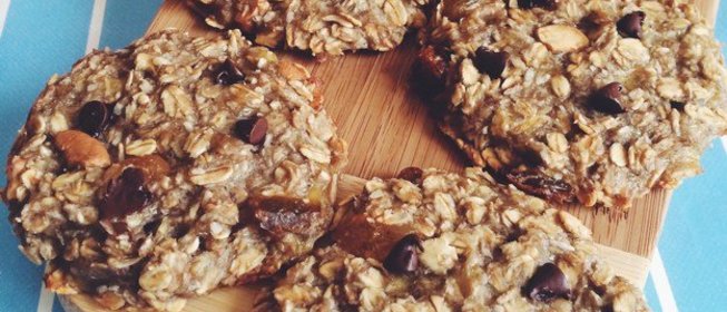 Банановое печенье