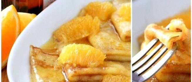 Блинчики в апельсиновой карамели