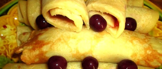 Нежные блинчики на йогурте