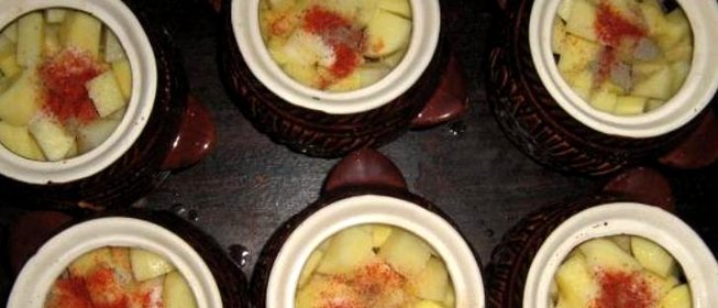 Говядина с грибами и картошкой