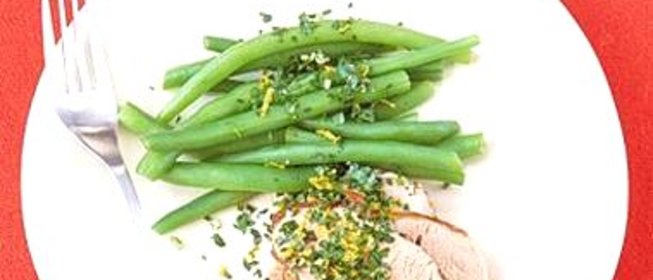 Свинина с апельсином и петрушкой