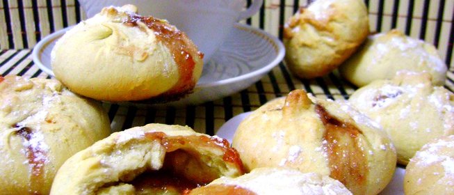 Печенье Земляничные бомбы