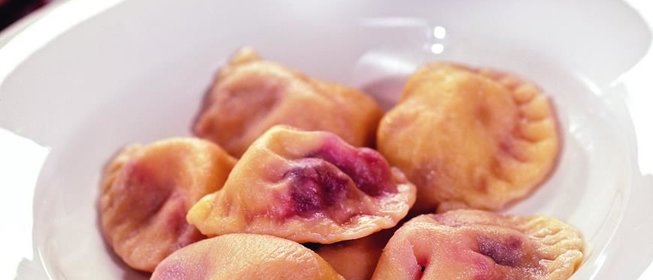 Вареники с вишней