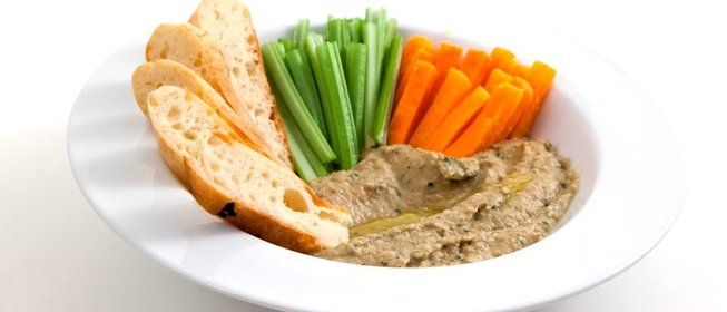 Бабагануш с кунжутом