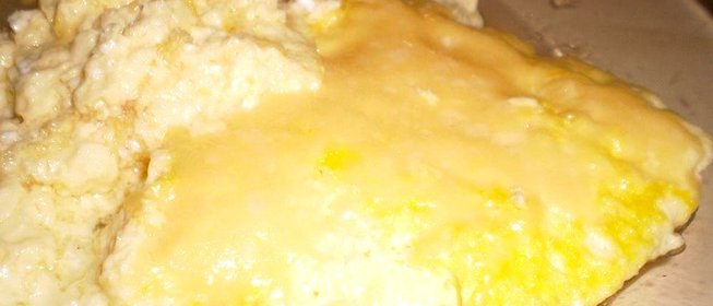 Омлет под сыром