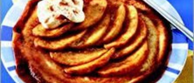 Блинчики с яблоками