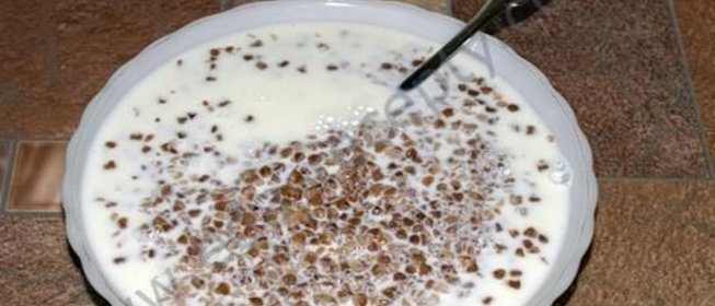 Гречневая каша с молоком