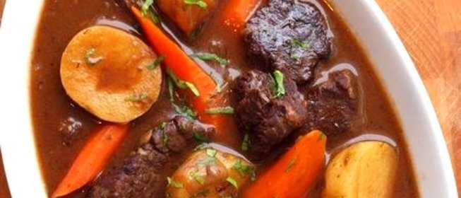 Говядина с морковью