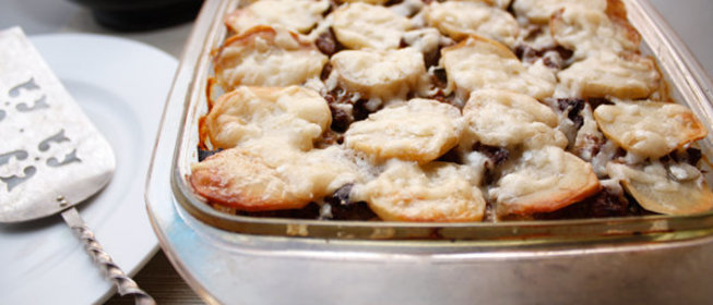Картофельная запеканка с мясом