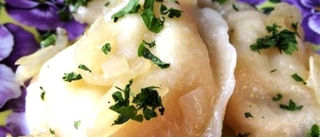 Заварное тесто для вареников