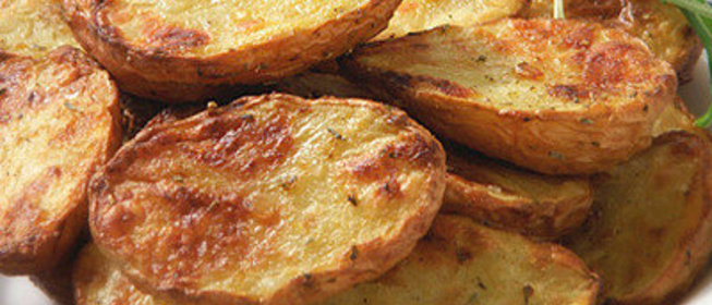 Запеченный картофель в горчичном маринаде