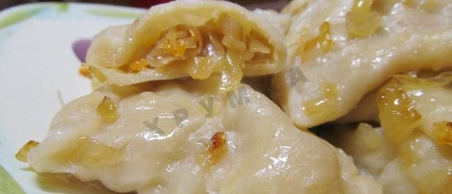 Вареники с квашеной капустой