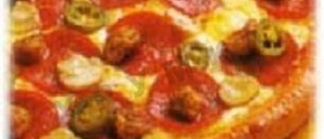 Пицца с семгой и руколой