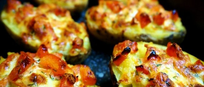 Крошка-картошка дома в духовке