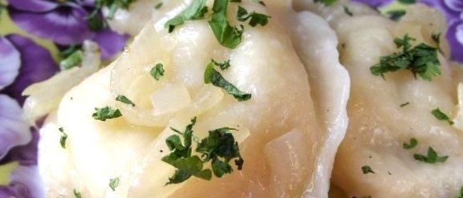 Заварное тесто для вареников с картошкой