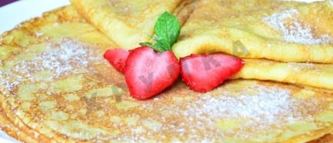 Тыквенно-апельсиновые блины