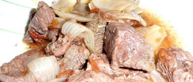 Говядина в пиве