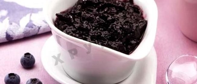 черничный джем из черники на зиму