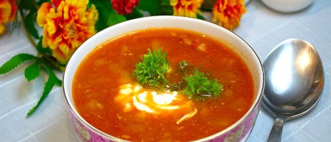 Солянка мясная