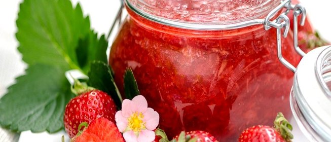 Клубничное варенье через блендер