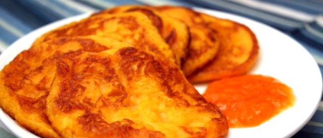 Тыквенные оладьи