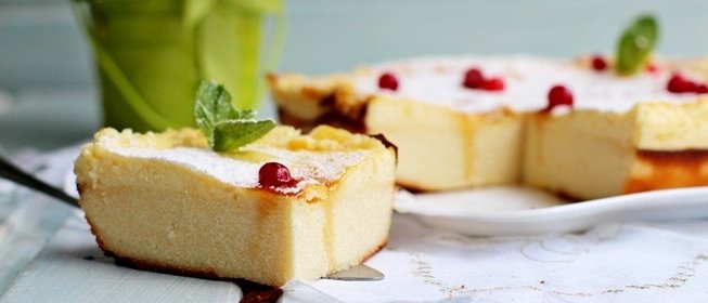 Двухслойная запеканка