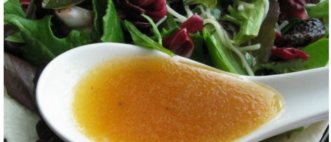 Соус с медом и винным уксусом