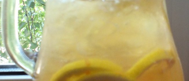 Холодный цитрусовый чай