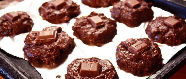 Нежнейшее шоколадное печенье