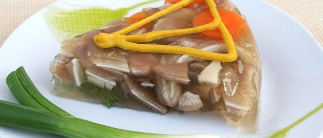 Холодец из свиных ушей