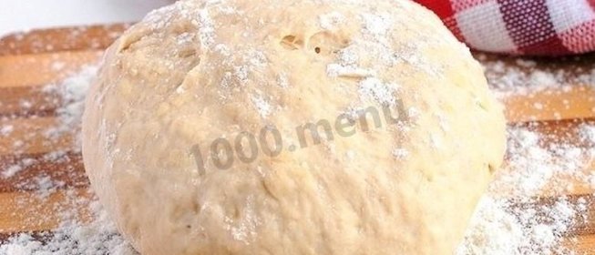 Тесто для пиццы в хлебопечке