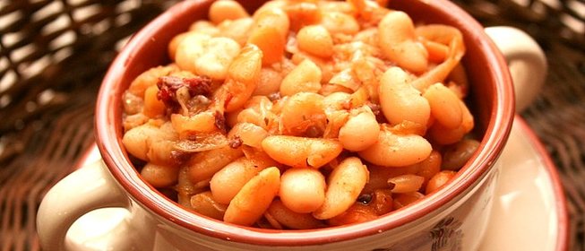 Печеные бобы