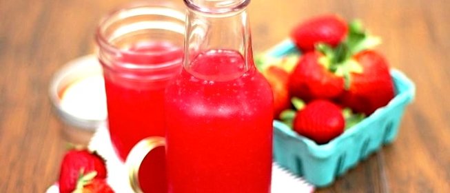 Клубничная наливка