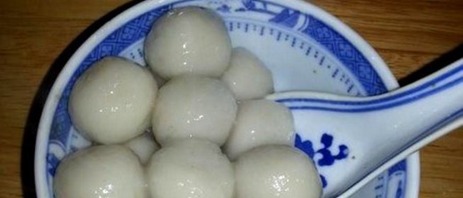 Сладкие китайские рисовые пельмени