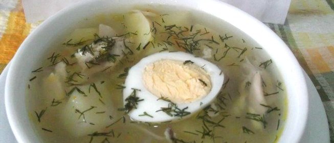 Куриный суп с рисом