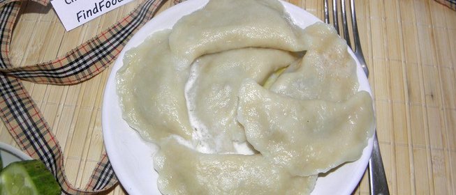 Вареники с картошкой и салом