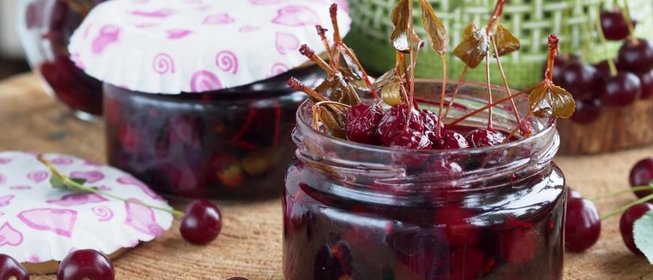 Вишнёвое варенье-украшение Графини-вишенки