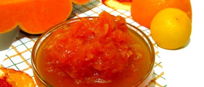 Варенье из тыквы