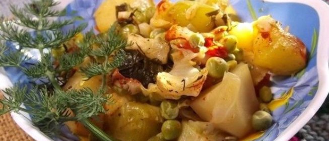 Овощное рагу в духовке