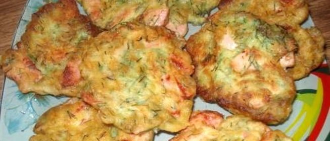 Оладьи с сосиской