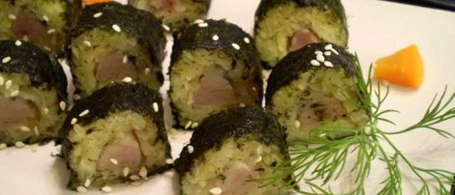 Картофельный ролл с сельдью