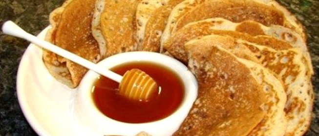 Гречневые блины (с пшеничной мукой)