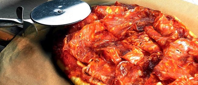 Пицца «Салями пиканте»