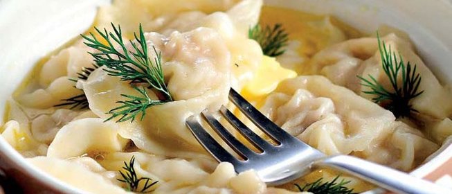 Пельмени с медвежатиной