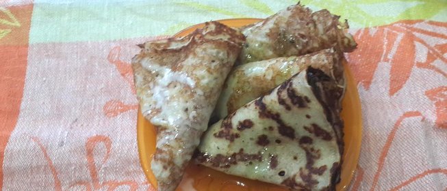 Блинчики на ряженке